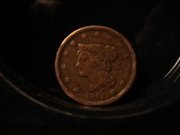 1 цент США 1841г выпуска