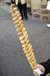 Аппарат для изготовления чипсов на палочке из картофеля 