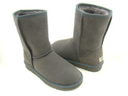 UGG 5825 gray women's snow boots 100% Genuine Leather