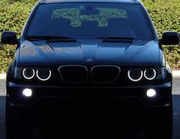 Супер яркие Ангельские глазки на BMW