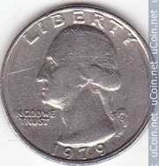 Quarter Dollar 1979 года