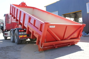 container, flat bed, trailer