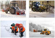 Уборка и вывоз снега под ключ с утилизацией в Санкт-Петербурге и Леноб