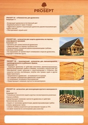 PROSEPT Отбеливатель,  антисептик для древесины  (Концентрат)