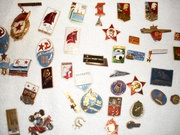 Продам значки СССР,  олимпиада,  военные ВМФ,  и разные
